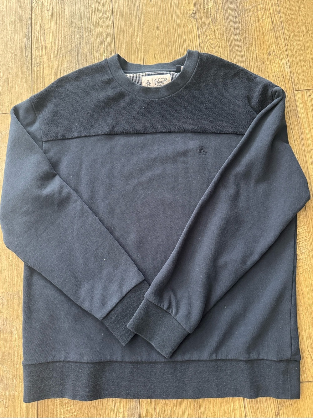 Penguin Classic Crewneck Sweater in Dark Navy